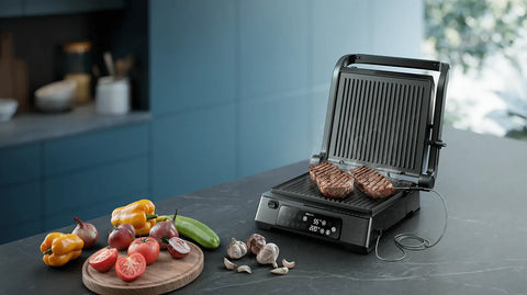 Philips HD6307/70 Grill — view 5 | Philips HD6307/70 Grill (Black) | ShandaarBuy