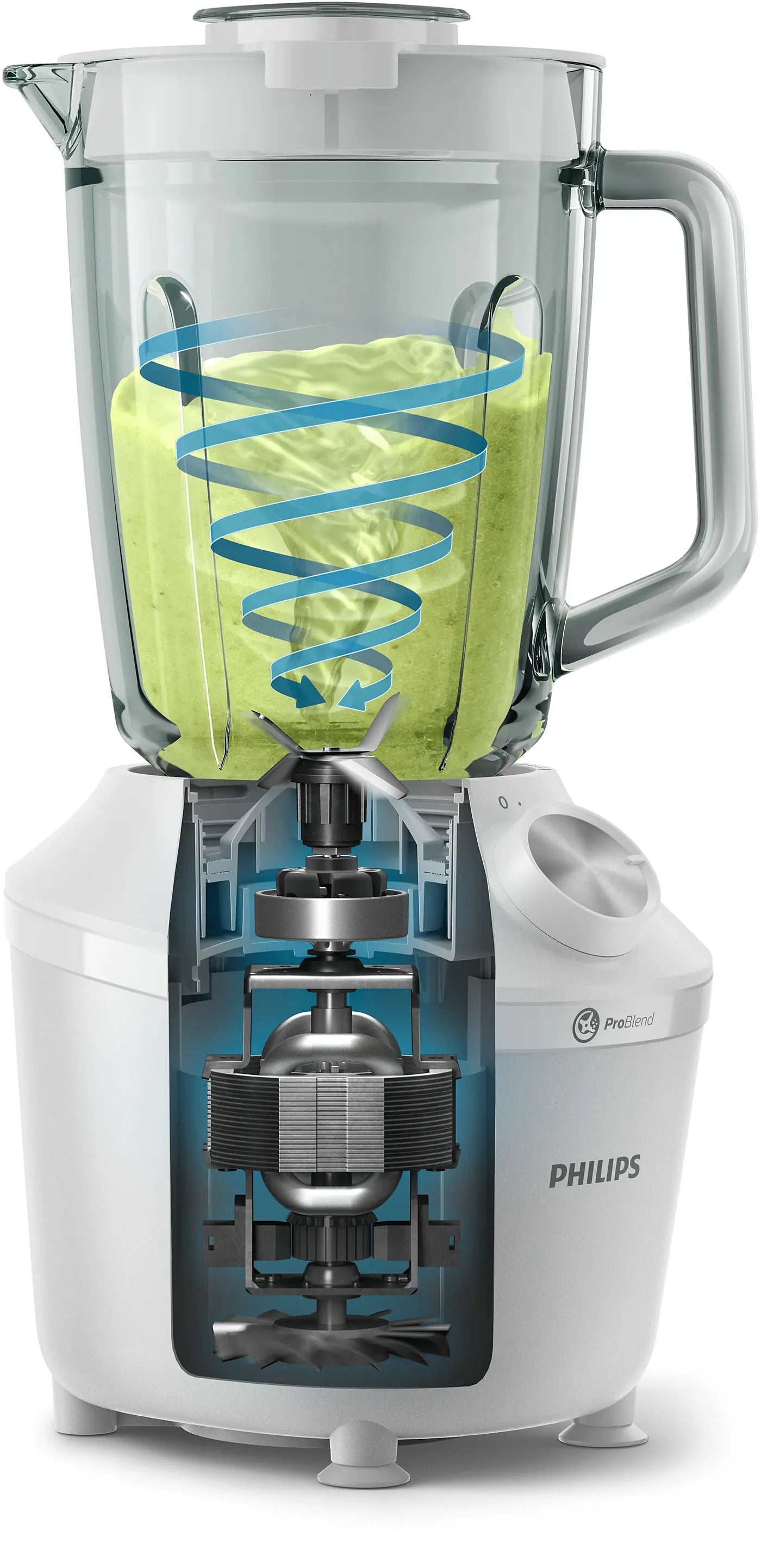 Philips HR2291/20 Blender — view 2 | Philips HR2291/20 Blender (White) | ShandaarBuy