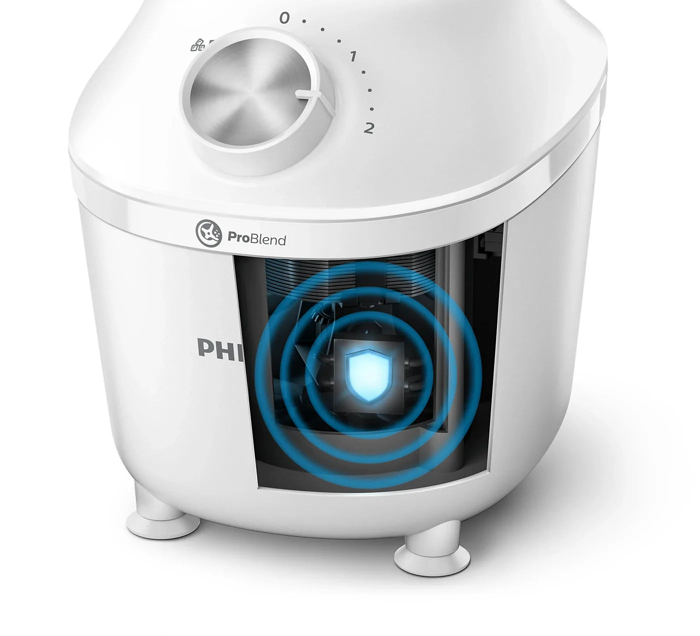 Philips HR2291/20 Blender — view 3 | Philips HR2291/20 Blender (White) | ShandaarBuy