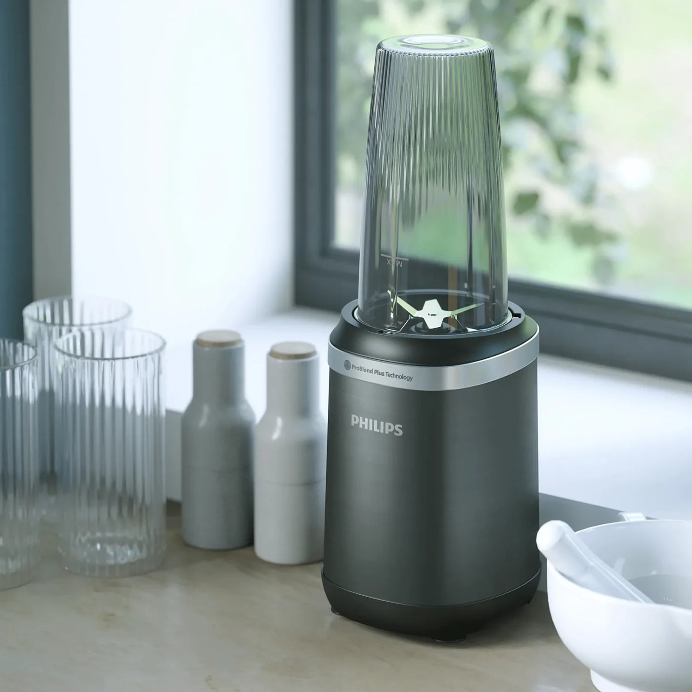 Philips HR2767/00 Blender — view 3 | Philips HR2767/00 Blender (Grey) | ShandaarBuy