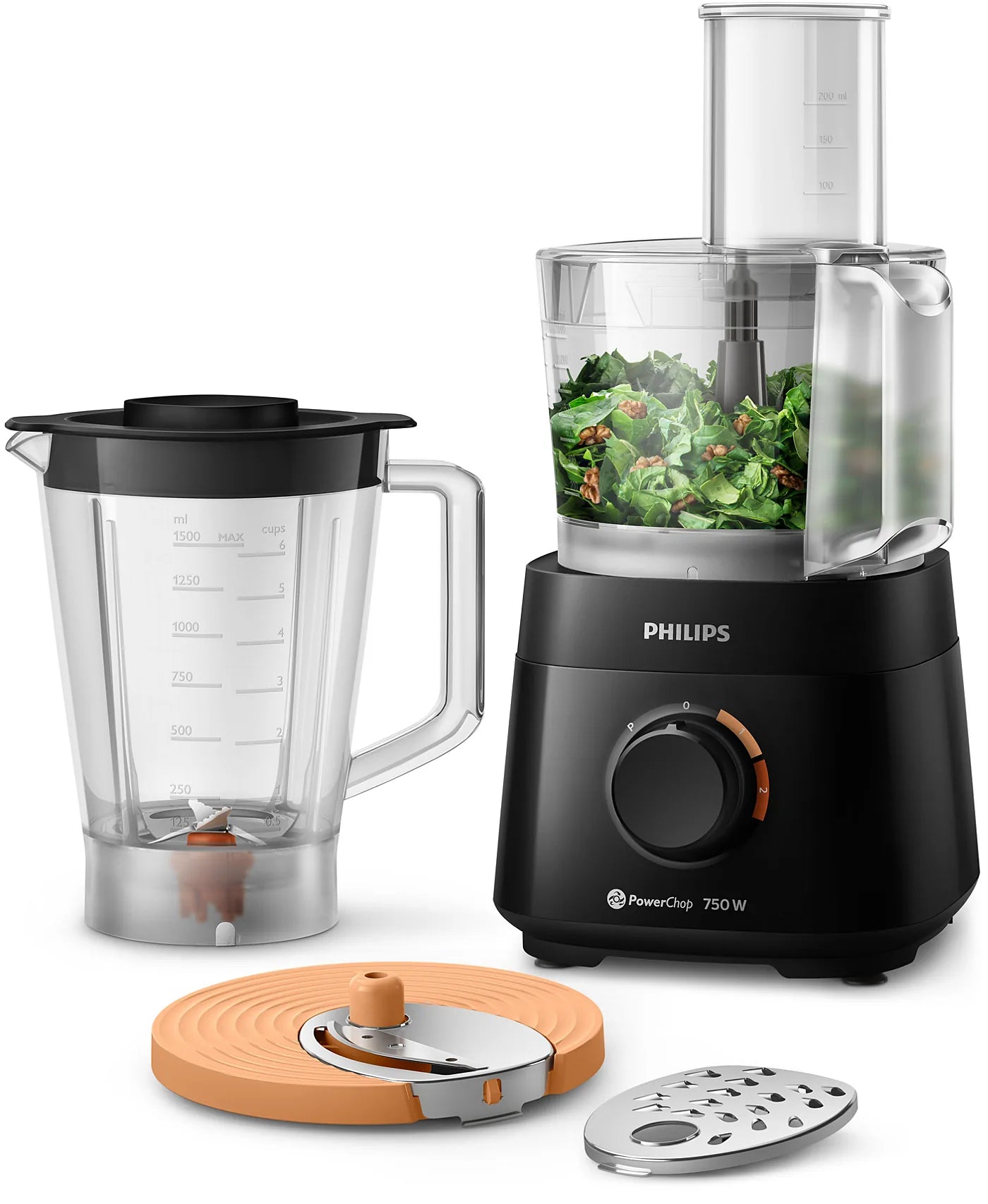 Philips HR7301/90 Food Processor — view 1 | Philips HR7301/90 Food Processor | ShandaarBuy