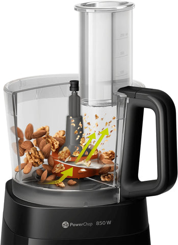 Philips HR7520/10 Food Processor — view 6 | Philips HR7520/10 Food Processor (Black) | ShandaarBuy