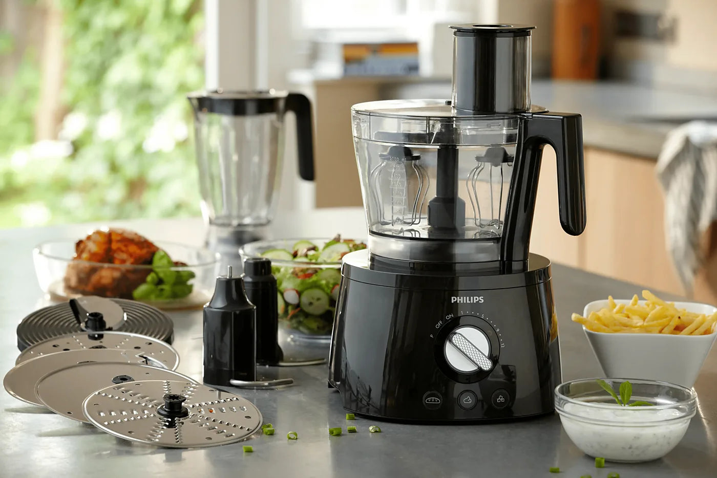 Philips HR7776/91 Food Processor — view 2 | Philips HR7776/91 Food processor | ShandaarBuy