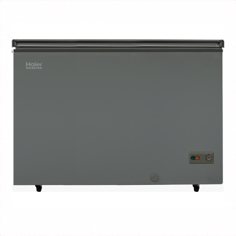 Haier HDF-285IG Single Door Inverter Deep Freezer gry color