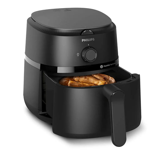 Philips NA120/00 Air Fryer — view 6 | Philips NA120/00 Air Fryer (Black) | ShandaarBuy