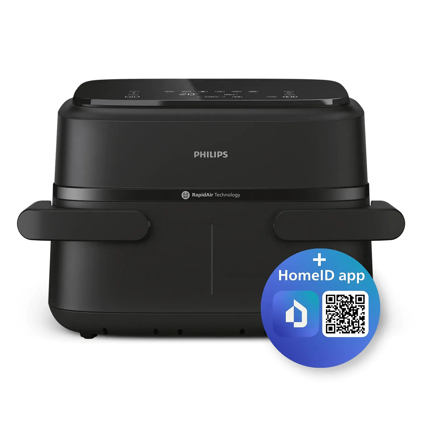 Philips NA150/09 Air Fryer — view 4 | Philips NA150/09 Air Fryer (Black) | ShandaarBuy