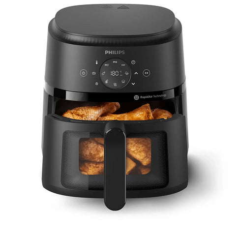 Philips NA220/00 Air Fryer — view 3 | Philips NA220/00 Air Fryer (Black) | ShandaarBuy