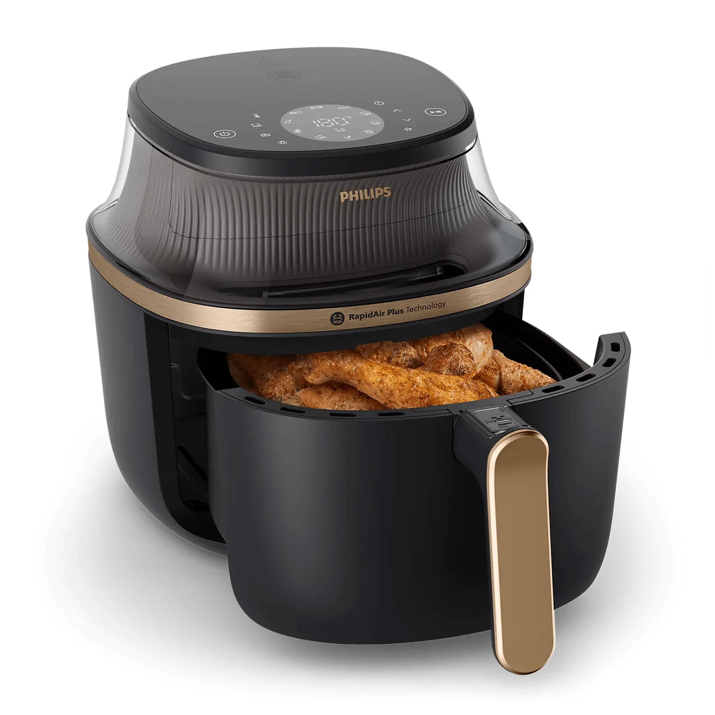 Philips NA322/09 Air Fryer — view 3 | Philips NA322/09 Air Fryer (Black) | ShandaarBuy