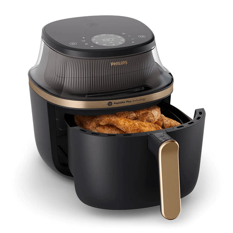 Philips NA342/09 Air Fryer — view 3 | Philips NA342/09 Air Fryer (Black) | ShandaarBuy