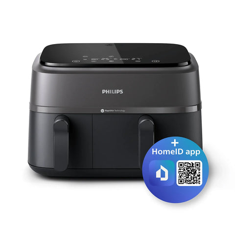 Philips NA350/00 Air Fryer — view 4 | Philips NA350/00 Air Fryer (Black) | ShandaarBuy