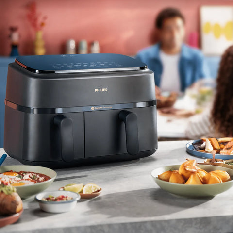 Philips NA350/00 Air Fryer — view 5 | Philips NA350/00 Air Fryer (Black) | ShandaarBuy