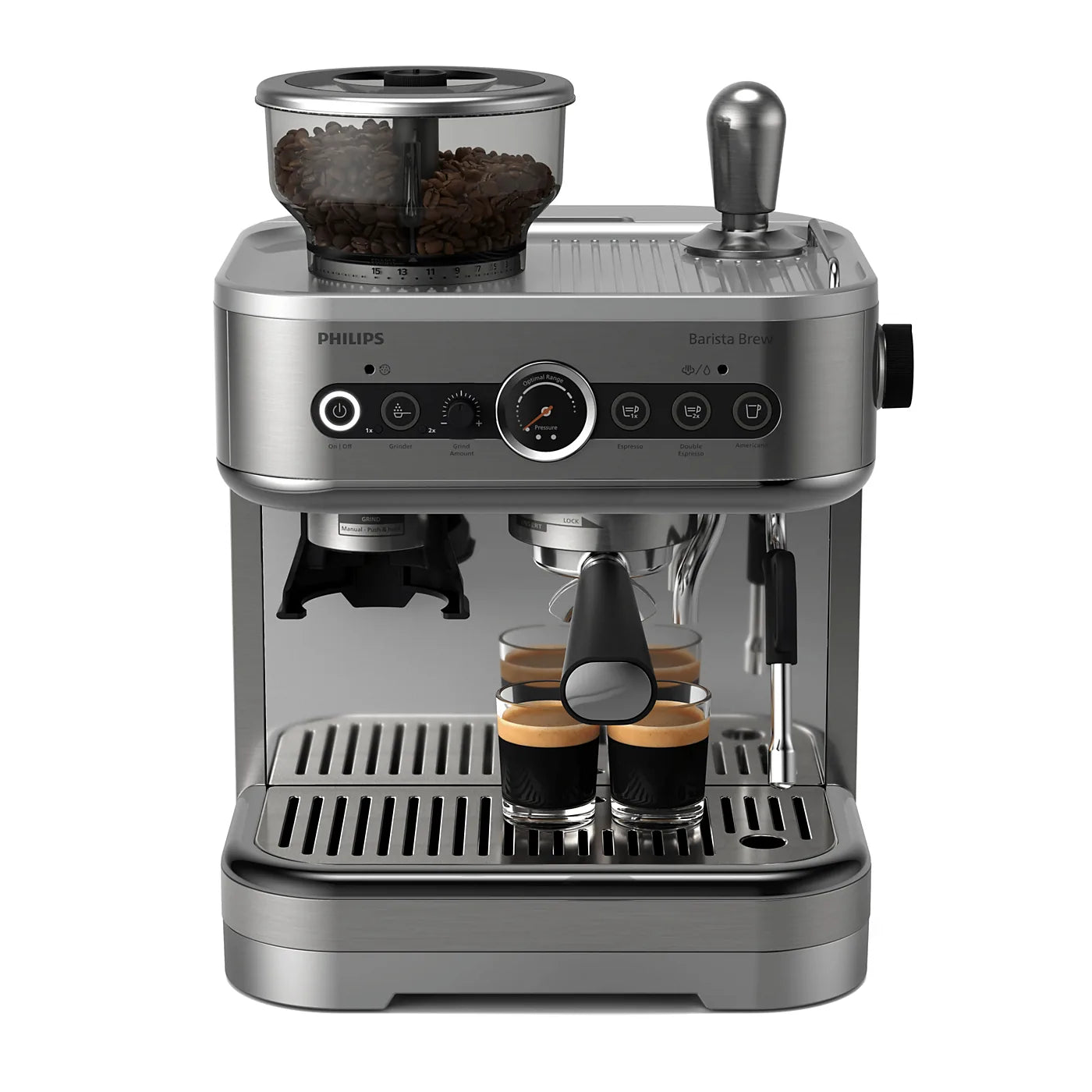 Philips PSA3228/01 Espresso — view 3 | Philips PSA3228/01 Espresso (Chrome) | ShandaarBuy