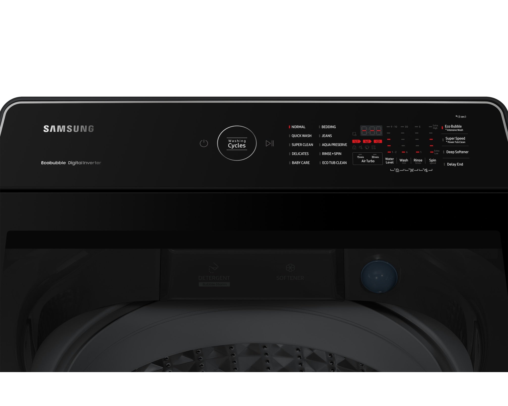Samsung Diamond Drum EcoBubble 17Kg        Best Samsung 17Kg Top Load Washing Machine      Samsung 17Kg Top Load 