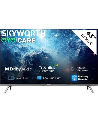 Skyworth – 43E5500G  43” HD Google TV  Skyworth – 43E5500G  43” HD Google TV  shandaarbuy.pk  Skyworth   43 HD Google TV 