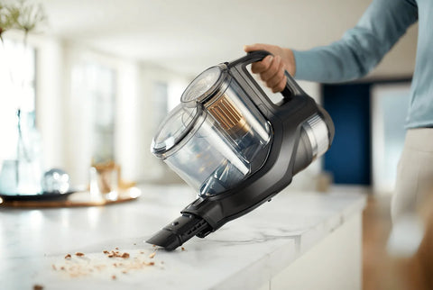 Philips XC8347/61 Cordless Vacuum — view 3 | Philips XC8347/61 Cordless Vacuum (Deep Black) | ShandaarBuy