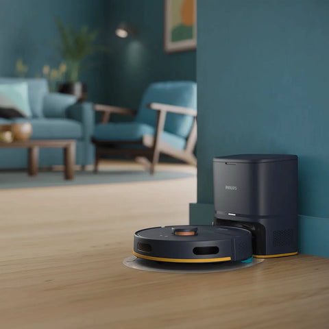 Philips XU2100/15 Robot Vacuum — view 2 | Philips XU2100/15 Robot Vacuum (Dark Blue) | ShandaarBuy