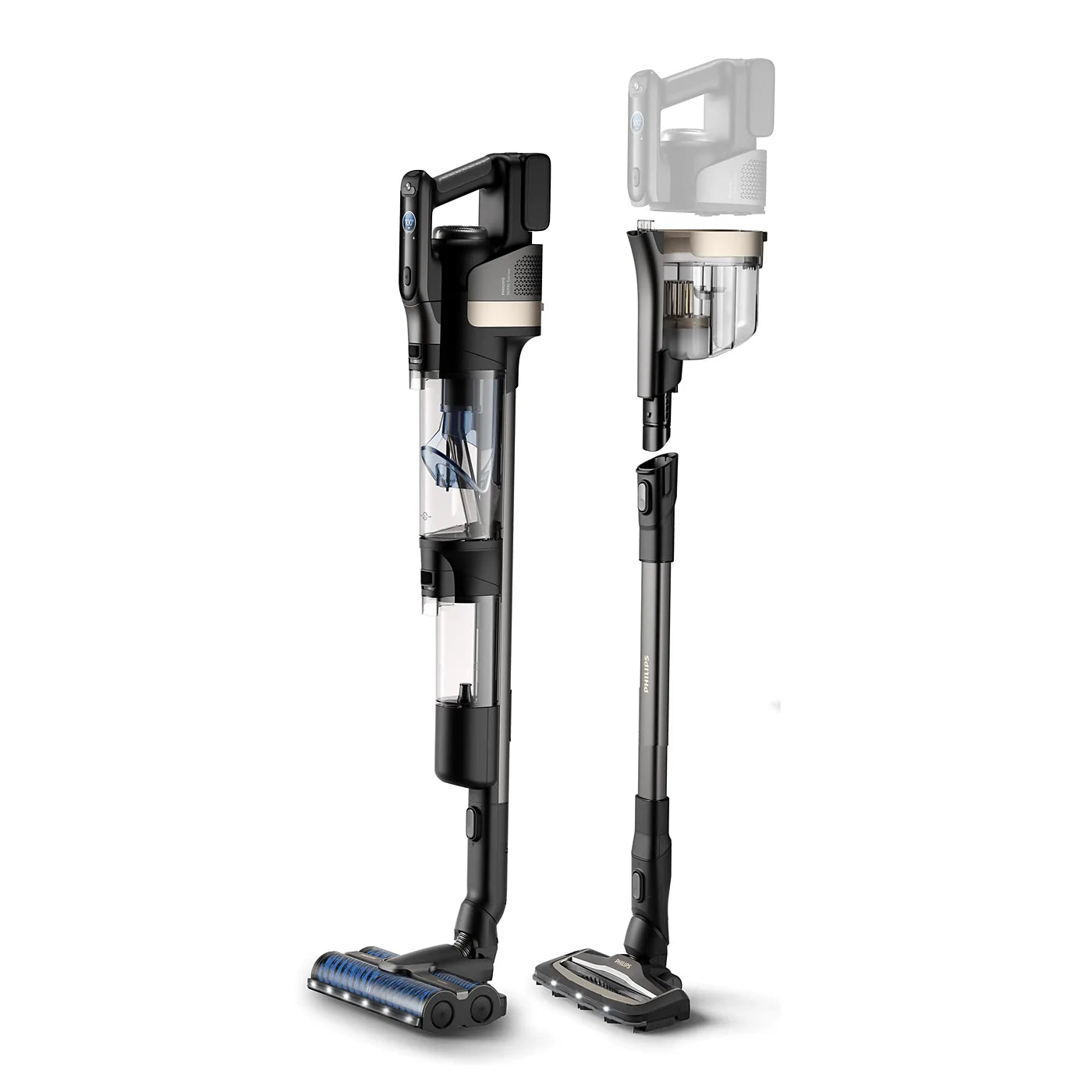 Philips XW9463/10 Cordless Vacuum — view 4 | Philips XW9463/10 Cordless Vacuum (Deep Black) | ShandaarBuy