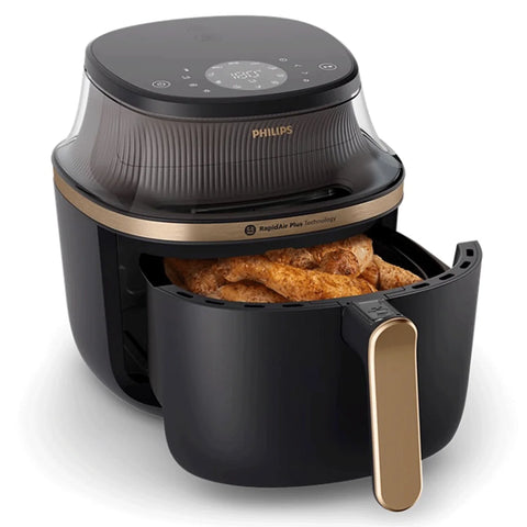 Air Fryer Open Basket View