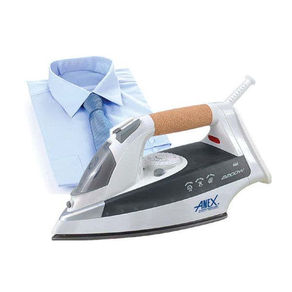 Anex AG-1022 Steam Iron — front view | Anex AG-1022 Deluxe Steam Iron | ShandaarBuy