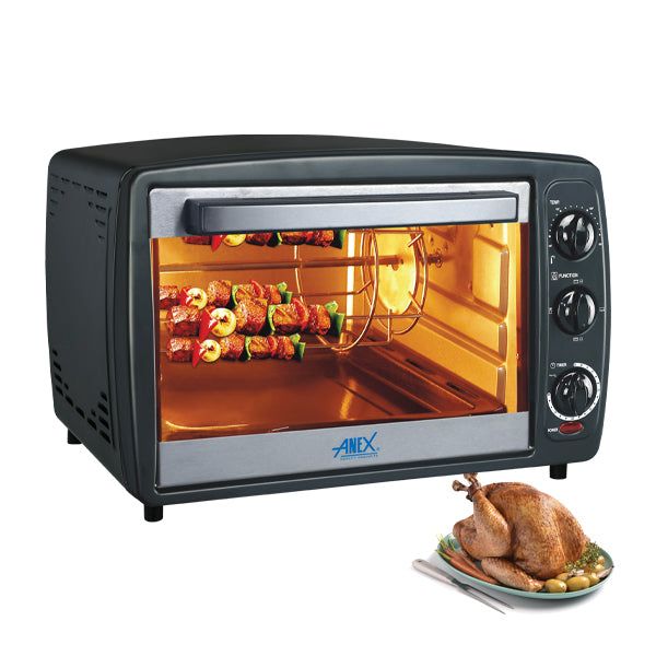 Anex AG-1065EX Toaster — front view | Anex AG-1065EX Deluxe Oven Toaster | ShandaarBuy