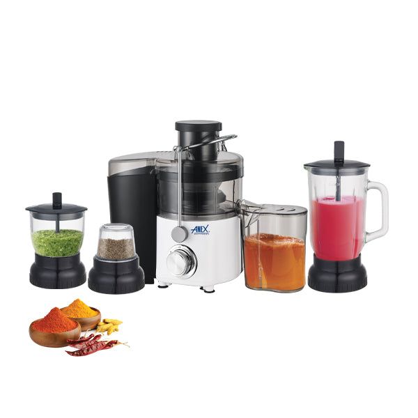 Anex AG-193 Juicer Blender — front view | Anex AG-193 Juicer, Blender, Grinder (500 W) | ShandaarBuy