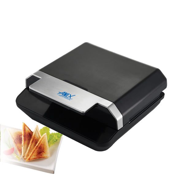 Anex AG-2046 Sandwich Maker — front view | Anex AG-2046 2 Slice Sandwich Maker | ShandaarBuy