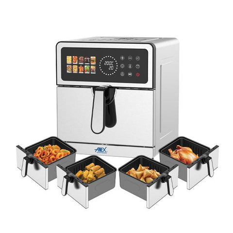 Anex AG-2111 Air Fryer — side view | Anex AG-2111 Air Fryer Digital | ShandaarBuy