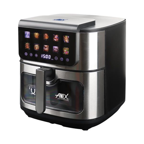 Anex AG-2125 Air Fryer — side view | Anex AG-2125 Air Fryer (Digital) Up&Down Element | ShandaarBuy