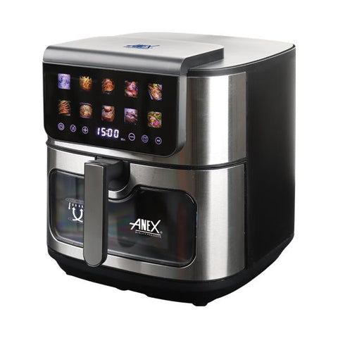 Anex AG-2125 Air Fryer — side view | Anex AG-2125 Air Fryer (Digital) Up&Down Element | ShandaarBuy