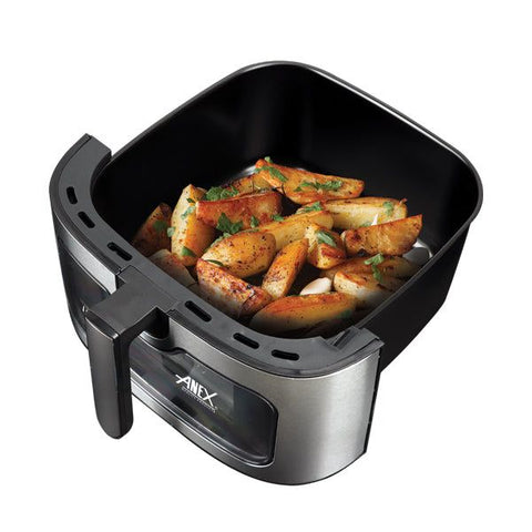 Anex AG-2125 Air Fryer — in-use view | Anex AG-2125 Air Fryer (Digital) Up&Down Element | ShandaarBuy