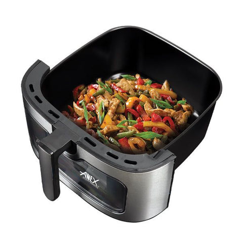 Anex AG-2125 Air Fryer — packaging view | Anex AG-2125 Air Fryer (Digital) Up&Down Element | ShandaarBuy