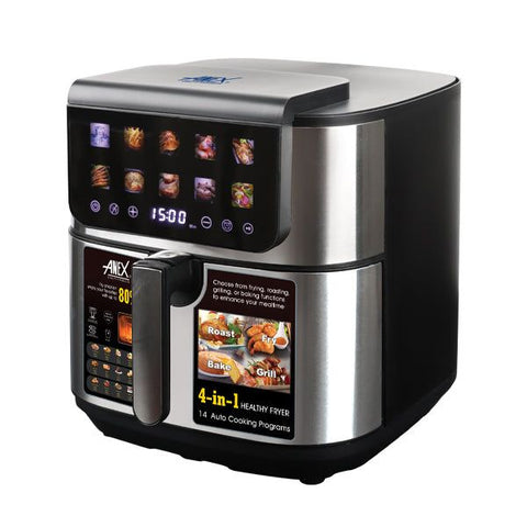 Anex AG-2126 Air Fryer — detail view | Anex AG-2126 Air Fryer (Digital) Up&Down Element | ShandaarBuy