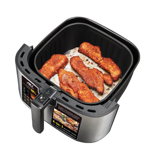 Anex AG-2126 Air Fryer — packaging view | Anex AG-2126 Air Fryer (Digital) Up&Down Element | ShandaarBuy