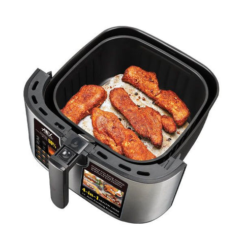 Anex AG-2126 Air Fryer — packaging view | Anex AG-2126 Air Fryer (Digital) Up&Down Element | ShandaarBuy