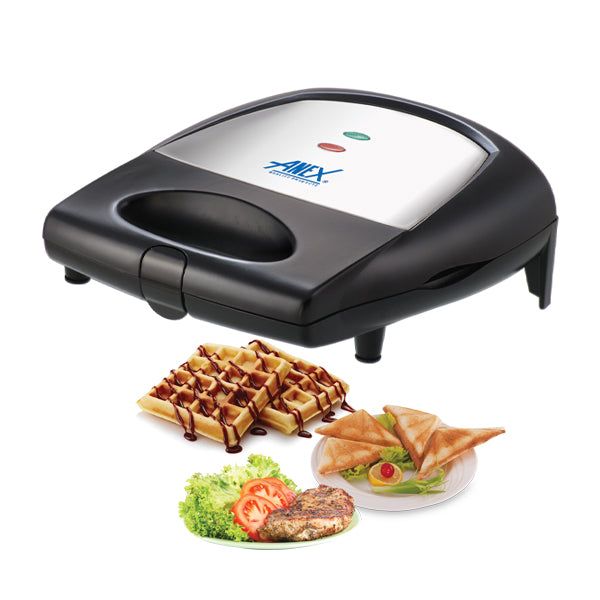 Anex AG-2138 Sandwich Maker — side view | Anex AG-2138 Sandwich, Waffle,Grill (750 W) | ShandaarBuy