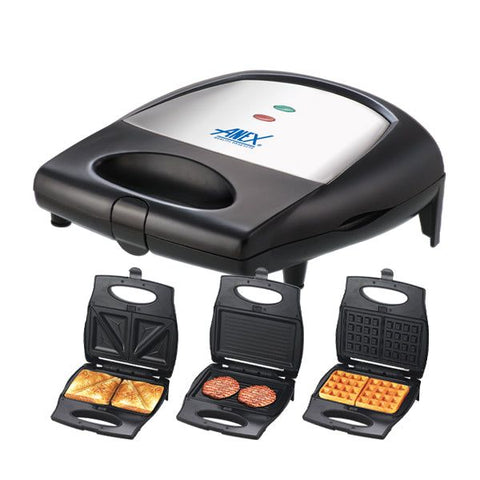 Anex AG-2138 Sandwich Maker — detail view | Anex AG-2138 Sandwich, Waffle,Grill (750 W) | ShandaarBuy