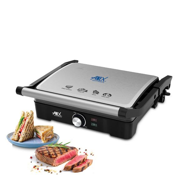 Anex AG-2142 BBQ Grill — front view | Anex AG-2142 Electric BBQ Grill 2000W | ShandaarBuy