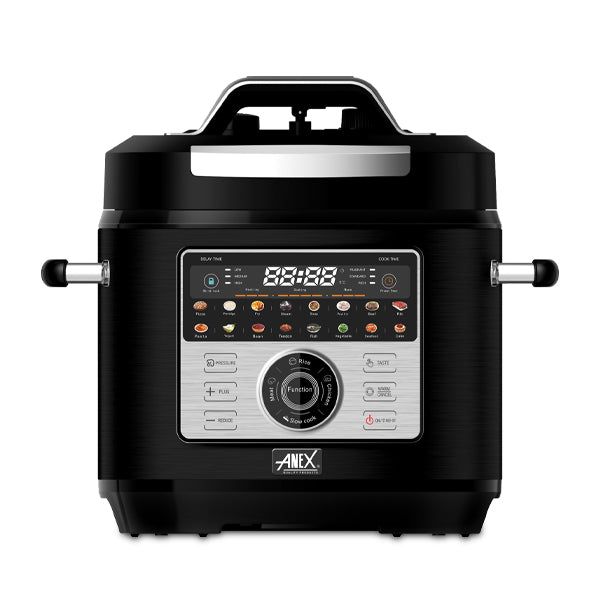 Anex AG-2186 Multi Cooker — front view | Anex AG-2186 Multi Pressure Cooker Digital Panel | ShandaarBuy