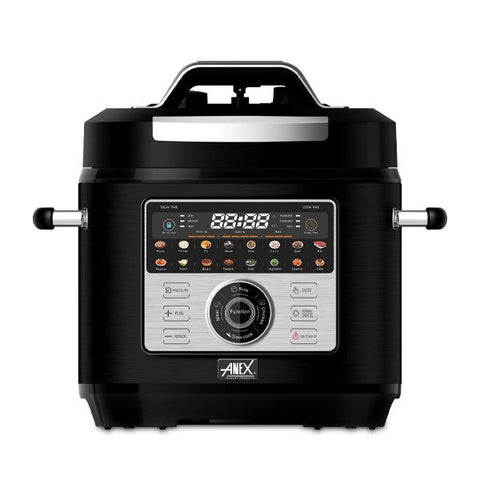 Anex AG-2186 Multi Cooker — front view | Anex AG-2186 Multi Pressure Cooker Digital Panel | ShandaarBuy