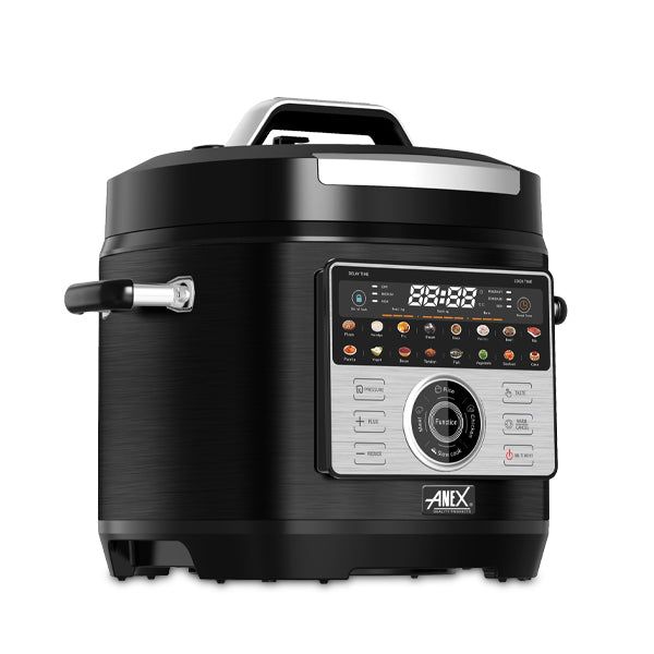 Anex AG-2186 Multi Cooker — side view | Anex AG-2186 Multi Pressure Cooker Digital Panel | ShandaarBuy