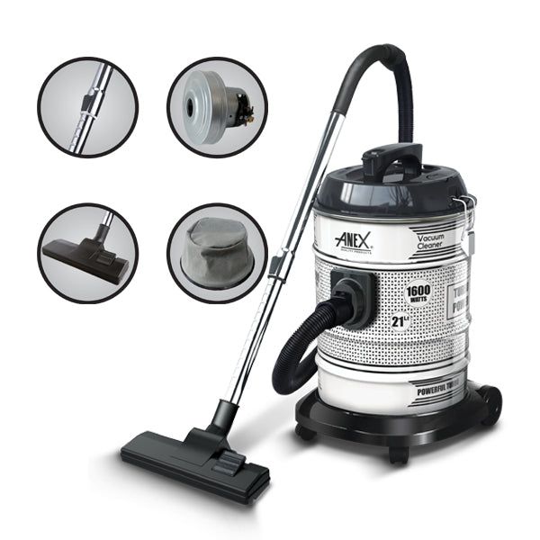 Anex AG-2199 Vacuum Cleaner — side view | Anex AG-2199 Vacuum Cleaner (2 In 1) 1600W | ShandaarBuy