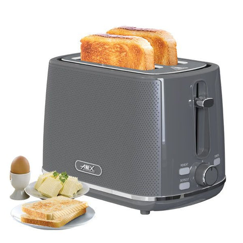 Anex AG-3004 Toaster — front view | Anex AG-3004 Deluxe 2 Slice Toaster | ShandaarBuy