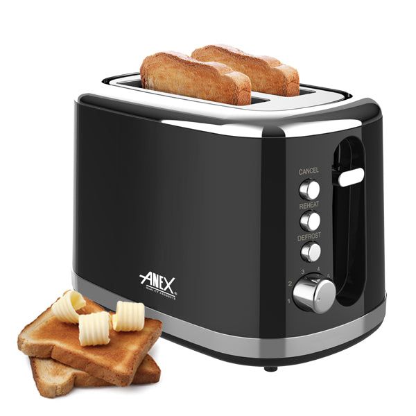 Anex AG-3008 Toaster — front view | Anex AG-3008 2 Slice Toaster | ShandaarBuy