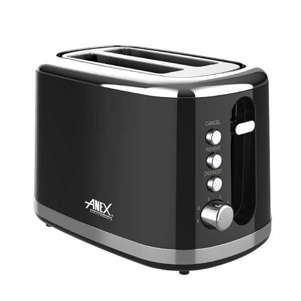 Anex AG-3008 Toaster — side view | Anex AG-3008 2 Slice Toaster | ShandaarBuy