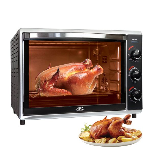 Anex AG-3070 Oven Toaster — front view | Anex AG-3070 Deluxe Oven Toaster With BBQ Grill | ShandaarBuy