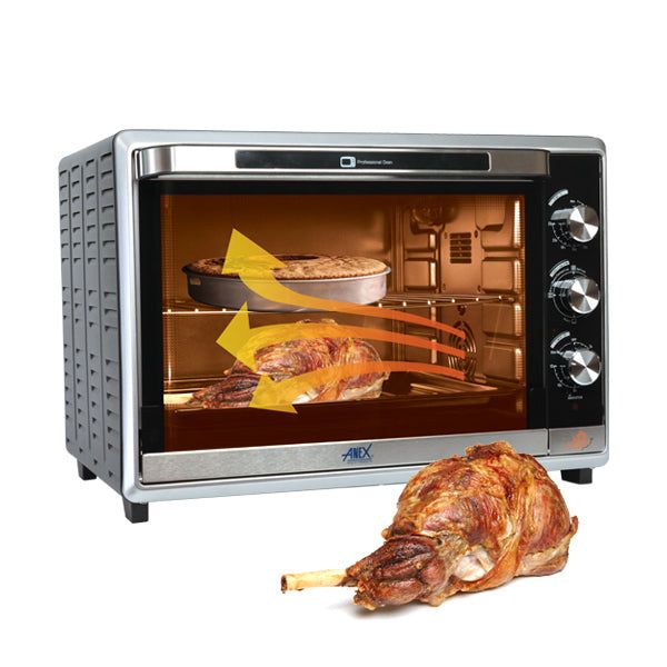 Anex AG-3072 Oven Toaster — front view | Anex AG-3072 Deluxe Oven Toaster with Convection Fan | ShandaarBuy