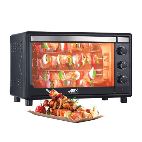 Anex AG-3073 Oven Toaster — front view | Anex AG-3073 Convection Oven BBQ With Grill and Pizza Pan | ShandaarBuy