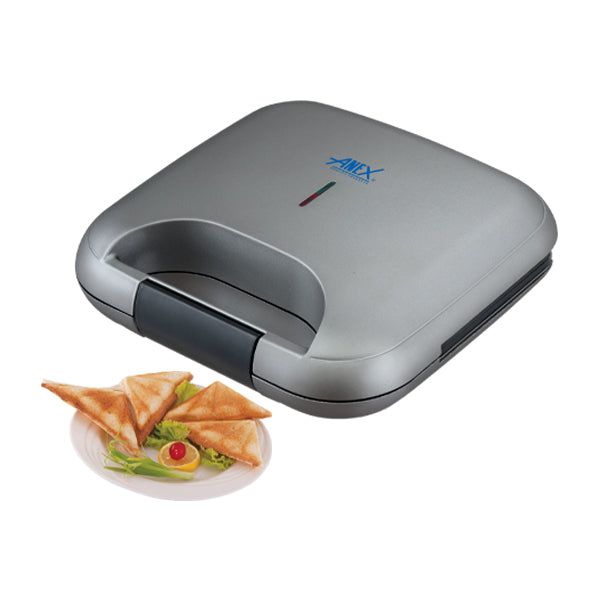 Anex AG-3130 Sandwich Maker — front view | Anex AG-3130 Deluxe Sandwich Maker 2 Slice | ShandaarBuy