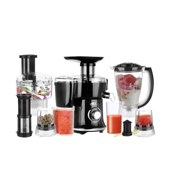 Anex AG-3153 Food Processor — front view | Anex AG-3153 Kitchen Robot Titanium Blade | ShandaarBuy