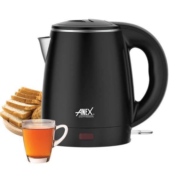 Anex AG-4061 Kettle — front view | Anex AG-4061 Kettle 1.2 Ltr Plastic Body | ShandaarBuy
